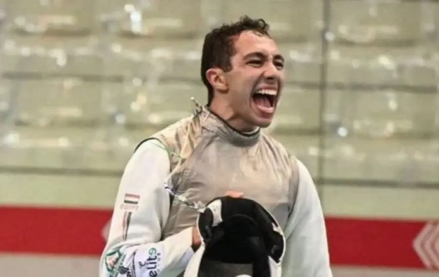محمد حمزة يحقق ذهبية سلاح الشيش ومصر تتوج بميداليتين في تارانتو 2026