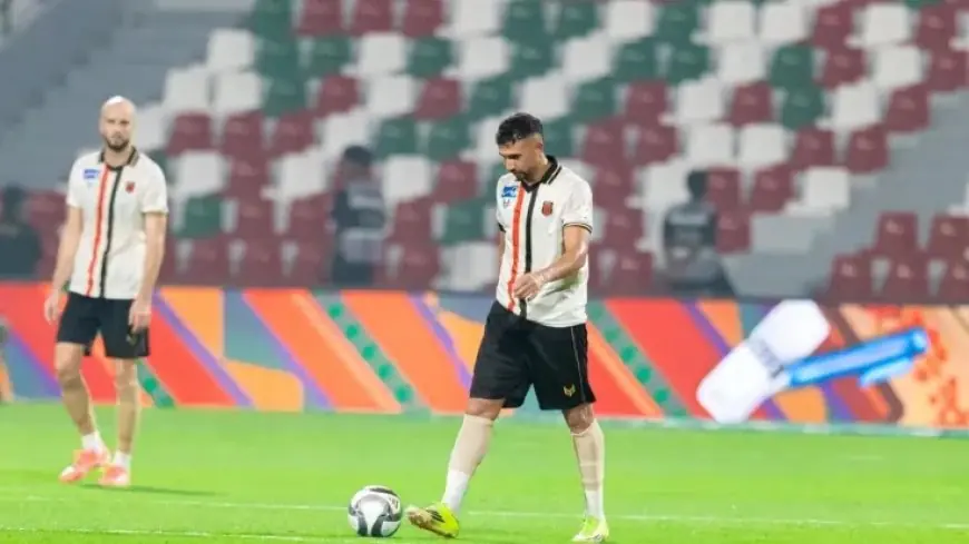 محمود تريزيجيه يسجل أول أهدافه مع نادي الرياض في الدوري السعودي