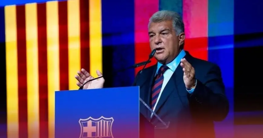 لابورتا يعلن: ألفاريز الخيار الوحيد لبرشلونة في فترة الانتقالات الصيفية