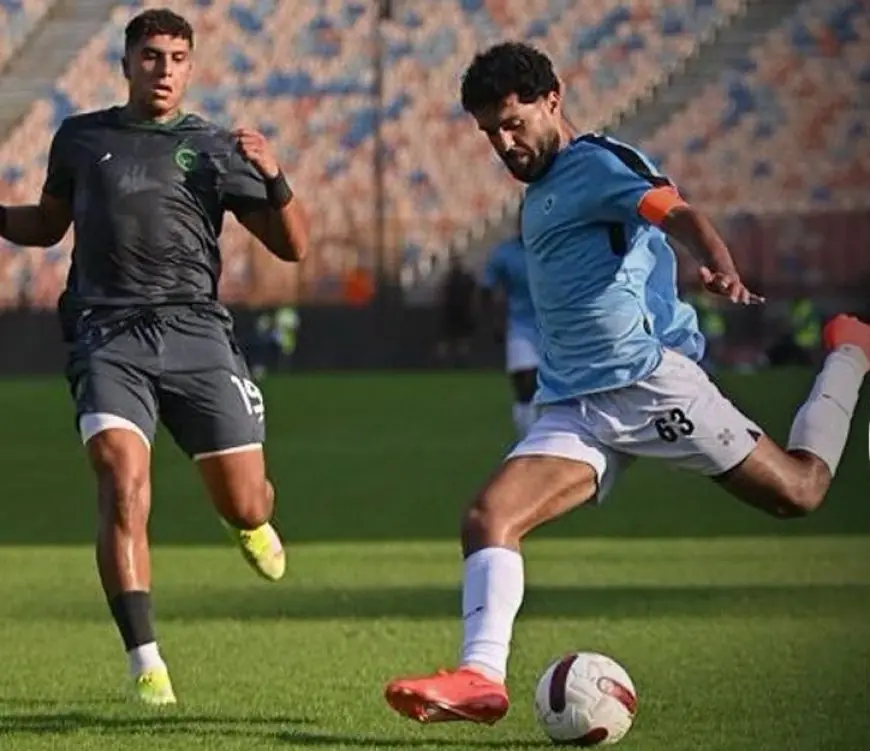التعادل السلبي يسيطر على الشوط الأول في مواجهة مودرن سبورت وغزل المحلة