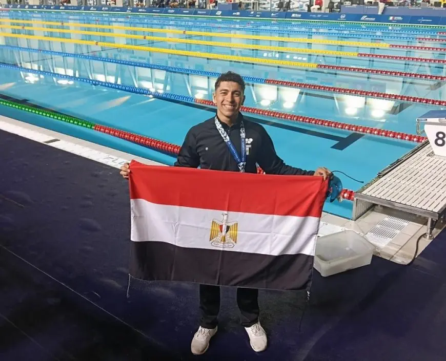 أحمد هشام وندى مجدي يتألقان بحصد الذهبية والفضية في سباحة الزعانف ضمن ألعاب البحر المتوسط