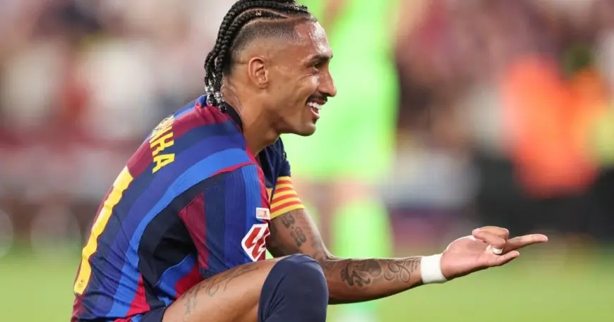 رافينيا وفيرمين يحققان فوزًا مذهلًا لبرشلونة ضد بلباو