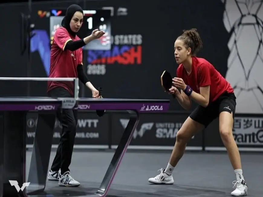 منتخب سيدات تنس الطاولة يتألق ويحقق الذهبية في دورة ألعاب البحر المتوسط