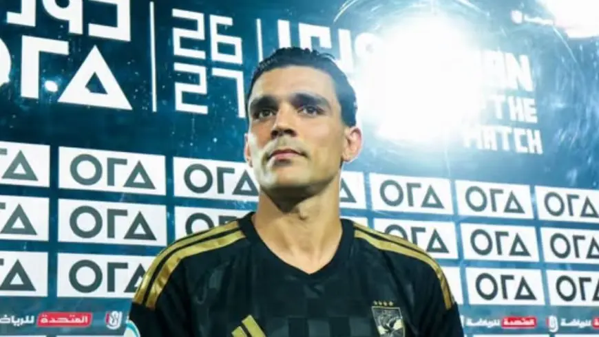 أشرف بن شرقي يحصد جائزة أفضل لاعب في مواجهة الأهلي وزد بالدوري المصري