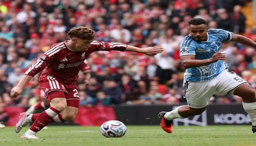 ليفربول ونوتنجهام فورست يتعادلان 2-2 في الدوري الإنجليزي
