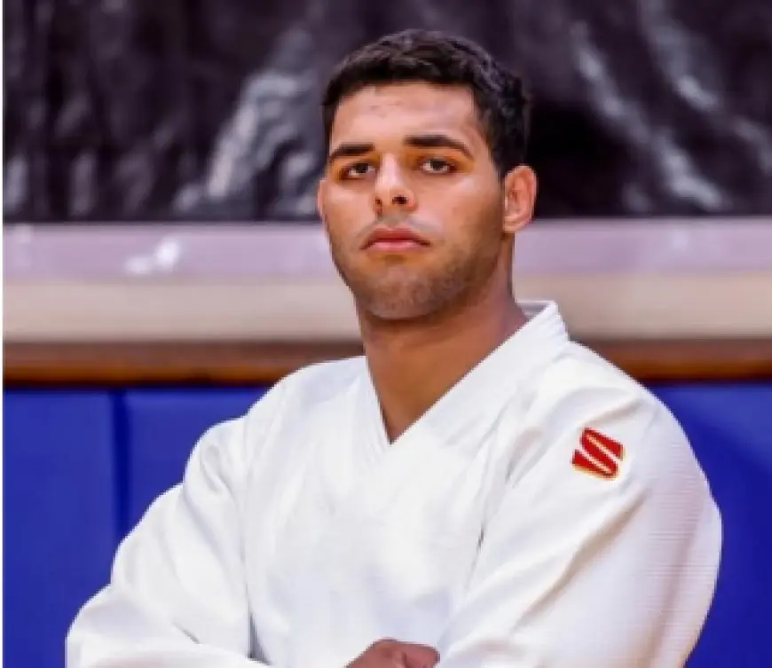 عمر الرملي يتألق بحصد الميدالية الذهبية في الجودو بدورة ألعاب البحر المتوسط