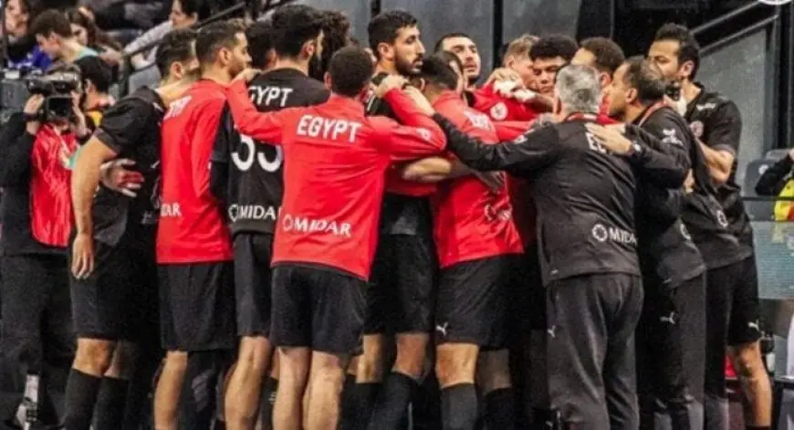 منتخب مصر لكرة اليد يتأهل إلى نهائي دورة الألعاب المتوسطية بعد انتصاره على الجزائر