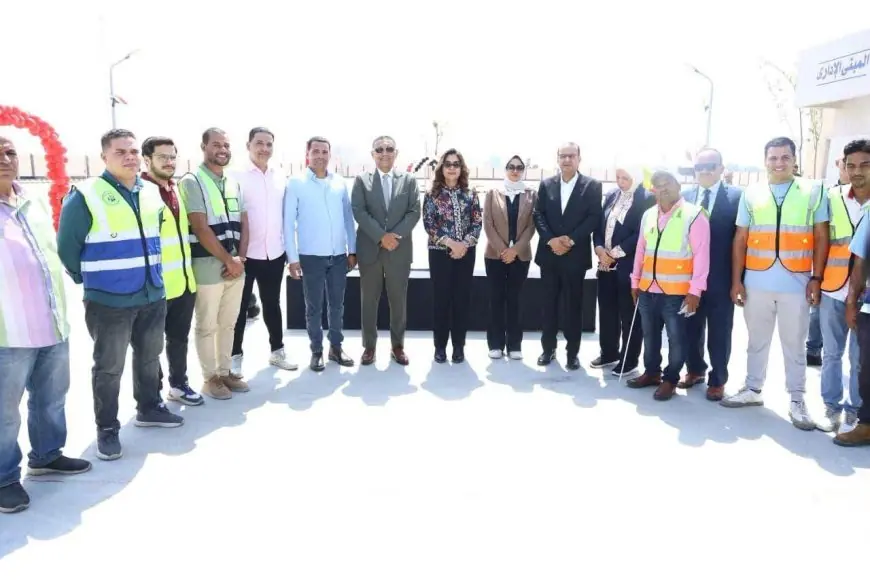 وزيرة التنمية المحلية والبيئة ومحافظ القليوبية يفتتحان وحدة جديدة لاحتجاز المضبوطات ومركبات التكهين في الخانكة