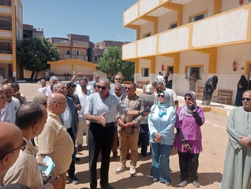 سكرتير عام المحافظة يتفقد التجهيزات النهائية لمبادرة فيوم الخير لضمان نجاحها