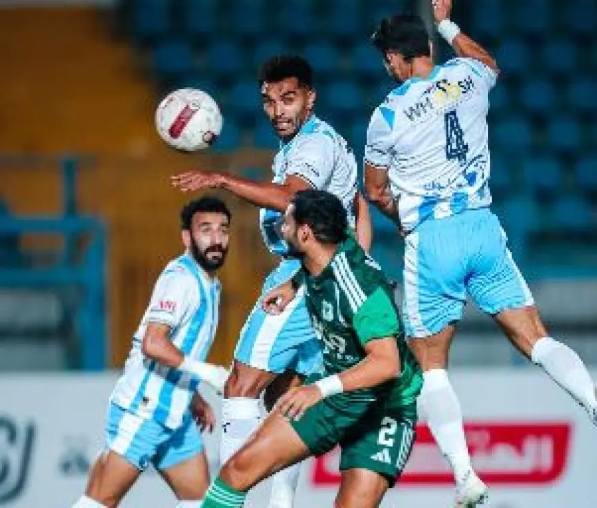 تفوق بيراميدز على المصري بهدف نظيف في الشوط الأول