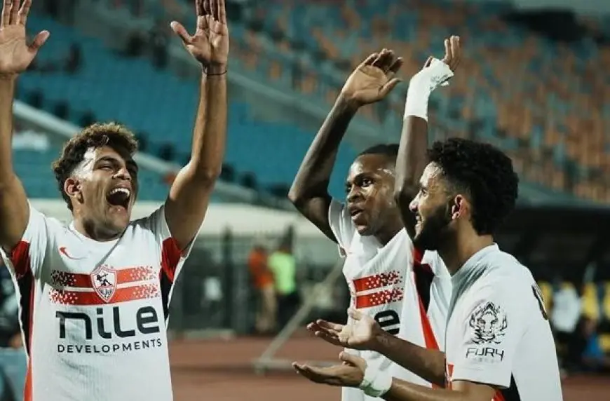 الزمالك يحقق فوزاً مثيراً بثنائية على منتخب السويس ويواصل سلسلة الانتصارات