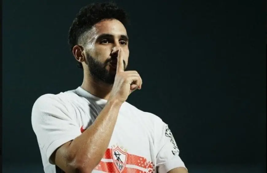 حسام أشرف: خبرة لاعبي الزمالك كانت حاسمة في مواجهة بتروجت السويس