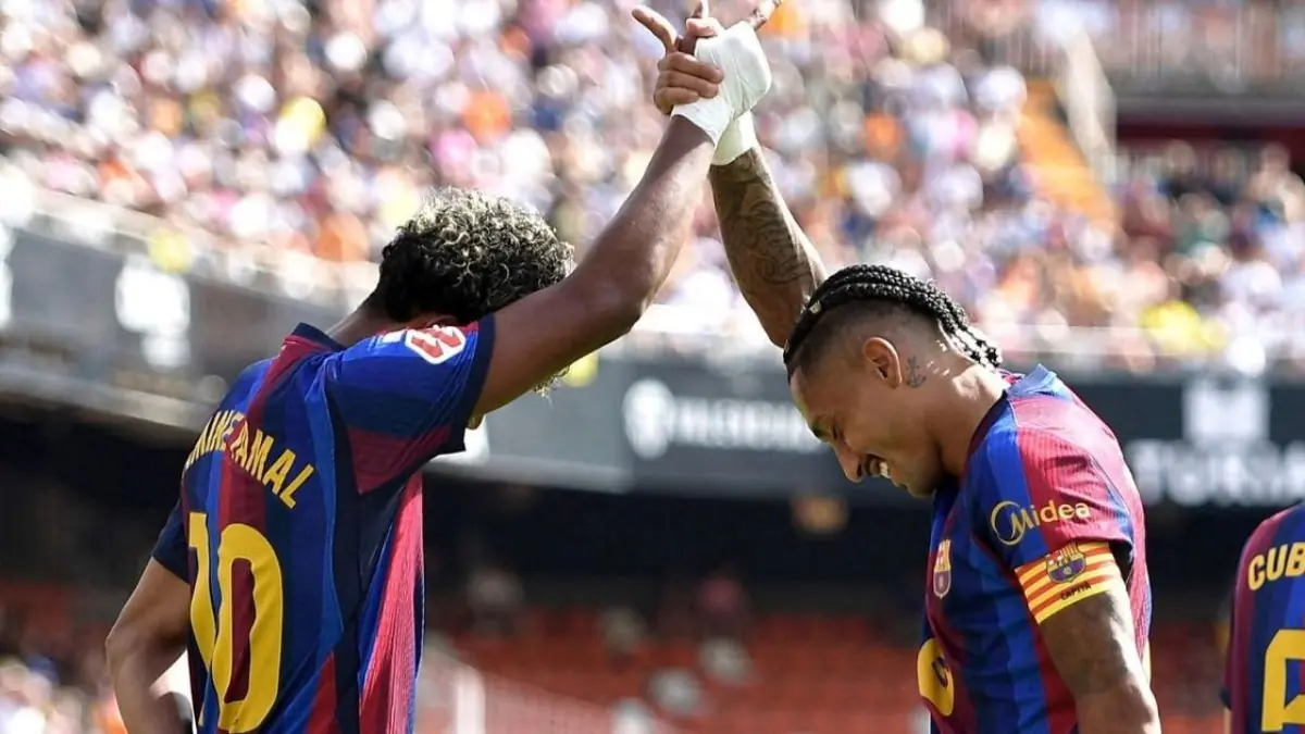 هجوم برشلونة يتصدر أوروبا بلا منازع