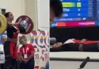وزير الشباب والرياضة يطمئن على نور عصام بعد حادثة الإغماء