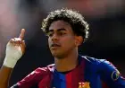 برشلونة يتفوق بهدفين على فالنسيا في الشوط الأول من الدوري الإسباني
