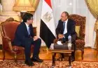وزير الخارجية يلتقي بالرئيس التنفيذي لمجموعة تويوتا تسوشو اليابانية لتعزيز العلاقات الاقتصادية