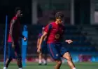 حمزة عبد الكريم يشارك في قائمة برشلونة لمواجهة فينورد في دوري أبطال أوروبا