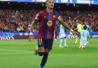 رافينيا المتألق يقود برشلونة لاكتساح فينورد في دوري أبطال أوروبا
