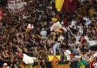 منع 16 مشجعاً لروما من دخول الملاعب بسبب التحية الفاشية