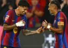 هاتريك رافينيا وقذائف كانسيلو تقود برشلونة لاستعراض قوته