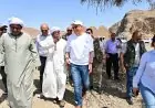 وزير الري يزور منشآت حماية السيول في البحر الأحمر ويتناول سبل الاستفادة من المياه المحجوزة