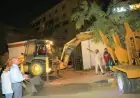 وزيرة التنمية المحلية تشرف على نقل شجرة عملاقة بنجاح في مصر الجديدة