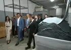 جولة وزير الصناعة ومحافظ الجيزة في مصنعين للغزل والنسيج بالمنطقة الصناعية الرابعة لتعزيز التنمية الصناعية