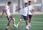 المنتخب المصري يستعد في استاد الدفاع الجوي قبل رحلته إلى جنوب السودان