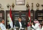 محمود الخطيب يرحب بوفد الاتحاد العربي للكرة الطائرة