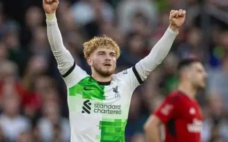 رسميًا.. ليفربول يعلن انتقال هارفي إليوت إلى فالنسيا