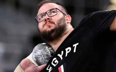 محمد مجدي يحقق البرونزية في ألعاب القوى في دورة البحر المتوسط
