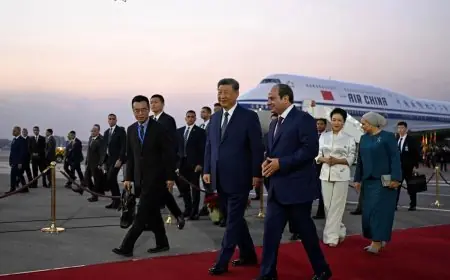 الرئيس السيسي يلتقي نظيره الصيني في جلسة مباحثات مغلقة لمناقشة القضايا المشتركة