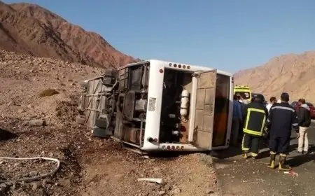توجيهات رئيس الوزراء بتشكيل لجنة فنية للتحقيق في حادث طريق دهب نويبع