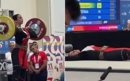 وزير الشباب والرياضة يطمئن على نور عصام بعد حادثة الإغماء
