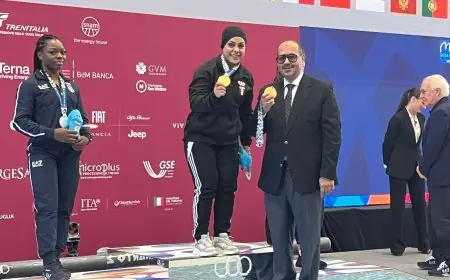 مصر تزيح فرنسا وتتقدم للمركز الرابع في ترتيب ألعاب البحر المتوسط
