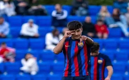 برشلونة يترقى بريان فارنياس للفريق الأول.. وفليك يمنع انتقاله إلى جيرونا