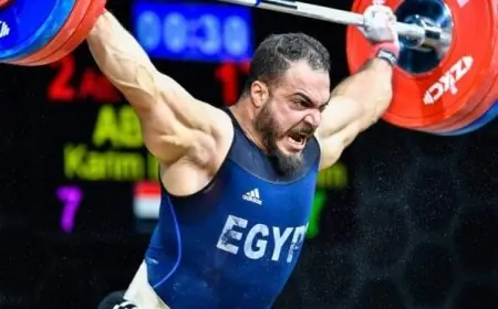 كريم كحلة يحقق الميدالية الذهبية في رفع الأثقال خلال دورة ألعاب البحر المتوسط 2026