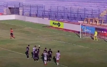 المقاولون العرب يتفوق على الجونة بهدف في الشوط الأول بالدوري الممتاز | «فيديو»