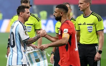 تكريماً للأسطورة ميسي إيقاف المباريات في الأرجنتين بعد الدقيقة العاشرة