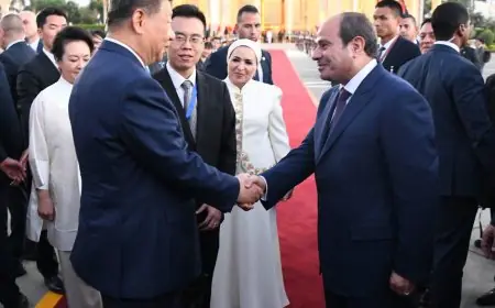 ملخص زيارة الرئيس الصيني لمصر يقدمه متحدث الرئاسة المصرية