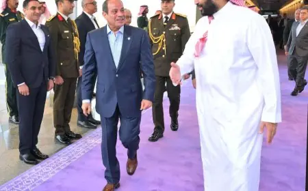 السيسي وبن سلمان يشددان على أهمية خفض التصعيد الإقليمي من أجل حفظ السلام في المنطقة