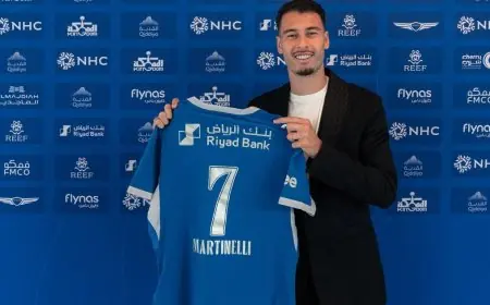 الهلال يضم مارتينيلي نجم جناح البرازيل من أرسنال بعقد لمدة أربع سنوات