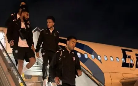 بعثة بيراميدز تصل إلى كينيا لملاقاة جورماهيا في دوري أبطال أفريقيا