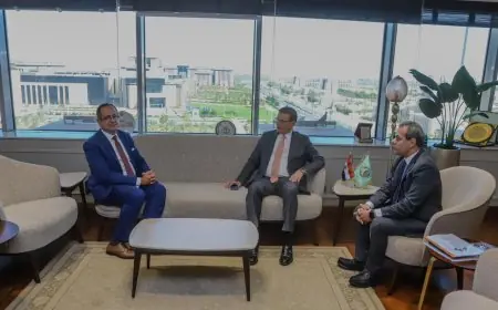 وزير الزراعة يستقبل السفير المصري الجديد بالعراق لتعزيز التعاون التجاري والتبادل الاقتصادي