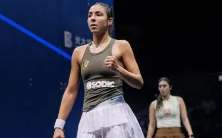 هانيا الحمامي تصل إلى نصف نهائي بطولة لندن للإسكواش 2026 ببراعة