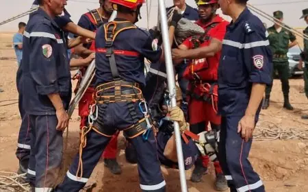 استمرار جهود إنقاذ الطفل أيوب بعد مرور 48 ساعة على سقوطه في بئر بالجزائر