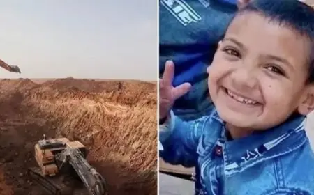 آخر مستجدات مأساة الطفل أيوب في الجزائر الحفر يصل إلى مرحلة حاسمة لإنقاذه من البئر