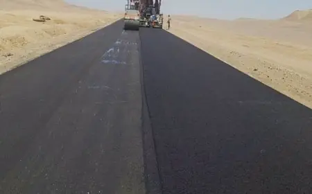 الطرق والكباري توضح حالة طريق قفط القصير وتؤكد على مواصلة التطوير المستمر