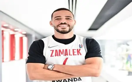 الزمالك يمدد عقد عمر هشام قائد فريق السلة لمدة موسمين