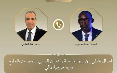 تعزيز العلاقات الثنائية والأوضاع في الساحل محور مباحثات وزير الخارجية مع نظيره المالي